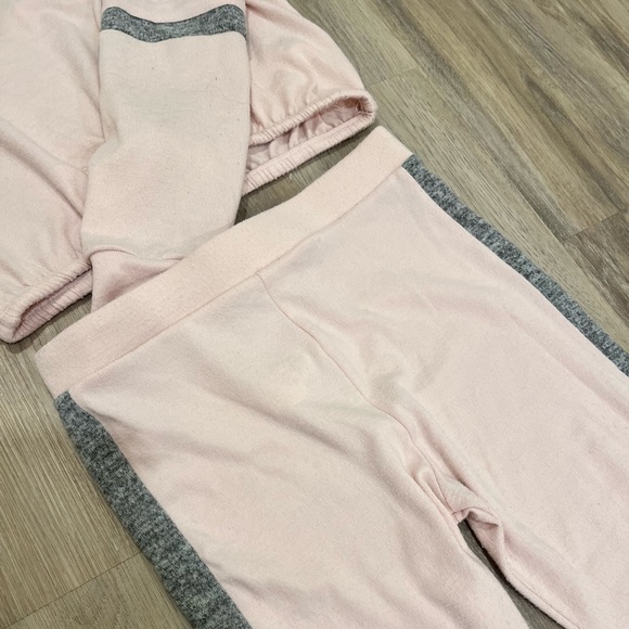 Weekend Edition Pink and Grey Lounge Set, Sweatshirt & Joggers Set - Picture 6 of 9